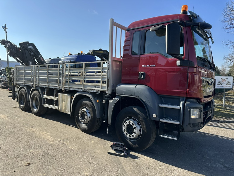 MAN TGS 35.420 8x4 + CRANE HIAB X-HIPRO 302 EP-5 - 192.000km - ROTATOR - 5/6 F - PLATFORM 6m55 - AIR SUSPENSION - TUV 06/2025 - TOP CONDITION - 起重车:图1 MAN TGS 35.420 8x4 + CRANE HIAB X-HIPRO 302 EP-5 - 192.000km - ROTATOR - 5/6 F - PLATFORM 6m55 - AIR SUSPENSION - TUV 06/2025 - TOP CONDITION - 起重车:图1