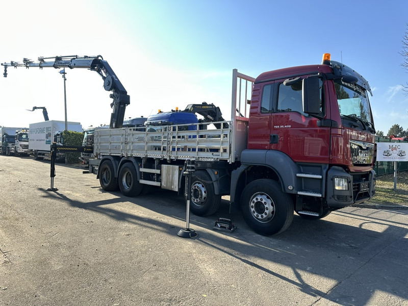 MAN TGS 35.420 8x4 + CRANE HIAB X-HIPRO 302 EP-5 - 192.000km - ROTATOR - 5/6 F - PLATFORM 6m55 - AIR SUSPENSION - TUV 06/2025 - TOP CONDITION - 起重车:图3 MAN TGS 35.420 8x4 + CRANE HIAB X-HIPRO 302 EP-5 - 192.000km - ROTATOR - 5/6 F - PLATFORM 6m55 - AIR SUSPENSION - TUV 06/2025 - TOP CONDITION - 起重车:图3
