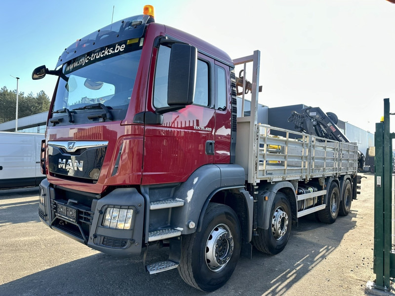 MAN TGS 35.420 8x4 + CRANE HIAB X-HIPRO 302 EP-5 - 192.000km - ROTATOR - 5/6 F - PLATFORM 6m55 - AIR SUSPENSION - TUV 06/2025 - TOP CONDITION - 起重车:图3 MAN TGS 35.420 8x4 + CRANE HIAB X-HIPRO 302 EP-5 - 192.000km - ROTATOR - 5/6 F - PLATFORM 6m55 - AIR SUSPENSION - TUV 06/2025 - TOP CONDITION - 起重车:图3