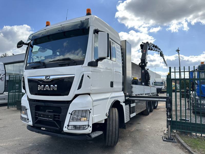 MAN TGX 35.420 8x4-4 TRIDEM + CRANE (26m!) HIAB X-HIPRO 408 E-5 + JIB 100X-5 - PLATFORM 6m40 - *306.245km* - BE TRUCK - 起重车:图2 MAN TGX 35.420 8x4-4 TRIDEM + CRANE (26m!) HIAB X-HIPRO 408 E-5 + JIB 100X-5 - PLATFORM 6m40 - *306.245km* - BE TRUCK - 起重车:图2