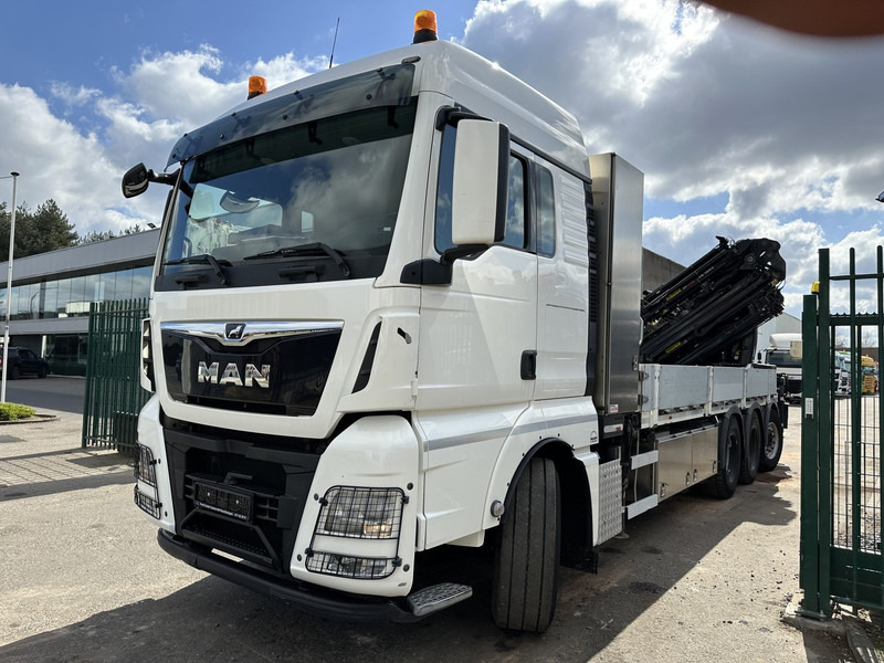 MAN TGX 35.420 8x4-4 TRIDEM PRTISCHE 6m40 + KRAN (26m!) HIAB X-HIPRO 408 E-5 + JIB 100X-5 - *306.245km* - BE TRUCK - 栏板式/ 平板卡车, 起重车:图3 MAN TGX 35.420 8x4-4 TRIDEM PRTISCHE 6m40 + KRAN (26m!) HIAB X-HIPRO 408 E-5 + JIB 100X-5 - *306.245km* - BE TRUCK - 栏板式/ 平板卡车, 起重车:图3