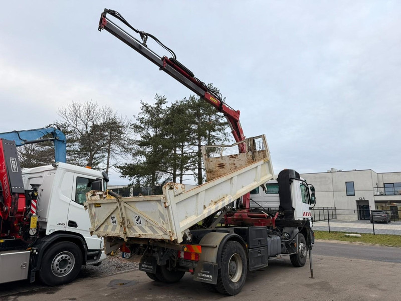 Mercedes-Benz ACTROS 1832 MP2 4x2 2-WAY TIPPER + CRANE - HMF 1063 K 2 - 5/6F - BORDMATIC - EPS 3 PEDALES - BIG AXLE HUB REDUCTION - 356.000km - FR TRUCK - 翻斗车, 起重车:图4 Mercedes-Benz ACTROS 1832 MP2 4x2 2-WAY TIPPER + CRANE - HMF 1063 K 2 - 5/6F - BORDMATIC - EPS 3 PEDALES - BIG AXLE HUB REDUCTION - 356.000km - FR TRUCK - 翻斗车, 起重车:图4