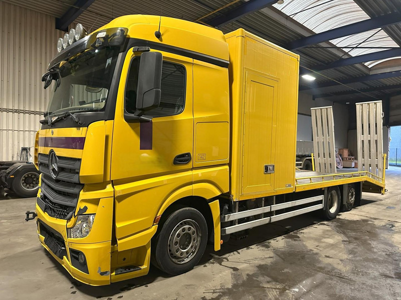 Mercedes-Benz ACTROS 2745 6x2 OPRIJWAGEN / AUTOTRANSPORTER / MACHINE CARRIER - WINCH - 6m10 - EURO 5 - LIFT AXLE - HYDR RAMPS - NL TRUCK - 自动转运卡车:图1 Mercedes-Benz ACTROS 2745 6x2 OPRIJWAGEN / AUTOTRANSPORTER / MACHINE CARRIER - WINCH - 6m10 - EURO 5 - LIFT AXLE - HYDR RAMPS - NL TRUCK - 自动转运卡车:图1
