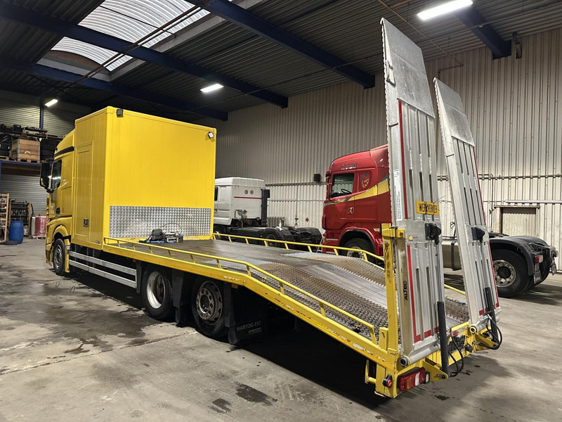 Mercedes-Benz ACTROS 2745 6x2 OPRIJWAGEN / AUTOTRANSPORTER / MACHINE TRANSPORTER - WINCH - 6m10 - EURO 5 - LIFT AXLE - HYDR RAMPS - NL TRUCK - 拖吊车:图3 Mercedes-Benz ACTROS 2745 6x2 OPRIJWAGEN / AUTOTRANSPORTER / MACHINE TRANSPORTER - WINCH - 6m10 - EURO 5 - LIFT AXLE - HYDR RAMPS - NL TRUCK - 拖吊车:图3