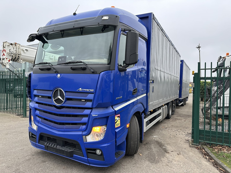 Mercedes-Benz Actros 2645 6x2 105m³ JUMBO + RETARDER + KRAN PALFINGER PK 19.001 SLD (4x) + RADIO - *FULL AIR* - FRIGO - EURO 6 - SAF AXLES - BELGIAN TRUCK - 厢式卡车, 起重车:图3 Mercedes-Benz Actros 2645 6x2 105m³ JUMBO + RETARDER + KRAN PALFINGER PK 19.001 SLD (4x) + RADIO - *FULL AIR* - FRIGO - EURO 6 - SAF AXLES - BELGIAN TRUCK - 厢式卡车, 起重车:图3