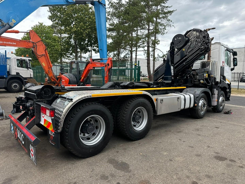 Renault C460 8x4 HOOKLIFT + (19m!) CRANE HIAB 288 E-6 HIDUO - RADIO - 5/6 F - STEEL SPRING / HUB REDUCTION - BE TRUCK - 吊钩升降车, 起重车:图5 Renault C460 8x4 HOOKLIFT + (19m!) CRANE HIAB 288 E-6 HIDUO - RADIO - 5/6 F - STEEL SPRING / HUB REDUCTION - BE TRUCK - 吊钩升降车, 起重车:图5