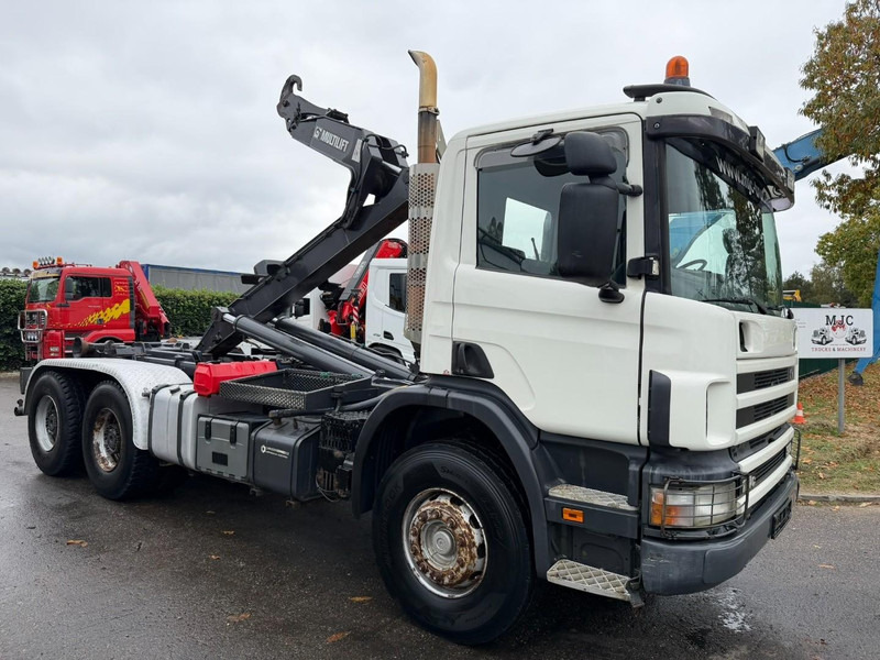 Scania 114C-380 6X4 HOOKLIFT / GANCHO HIAB MULTILIFT - RETARDER - A/C - EURO 3 - SPRING / BALLESTAS / BLATT / LAMES - 吊钩升降车:图1 Scania 114C-380 6X4 HOOKLIFT / GANCHO HIAB MULTILIFT - RETARDER - A/C - EURO 3 - SPRING / BALLESTAS / BLATT / LAMES - 吊钩升降车:图1