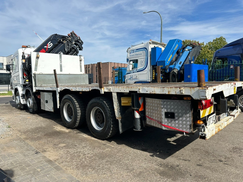 Scania 114C-380 8x4 + CRANE HIAB 700 E-5 - PLATFORM 6m80 + TWISTLOCKS - MANUAL - RETARDER - STEEL SPRING / BIG AXLE HUB REDUCTION - AP ACHSEN - 起重车:图4 Scania 114C-380 8x4 + CRANE HIAB 700 E-5 - PLATFORM 6m80 + TWISTLOCKS - MANUAL - RETARDER - STEEL SPRING / BIG AXLE HUB REDUCTION - AP ACHSEN - 起重车:图4