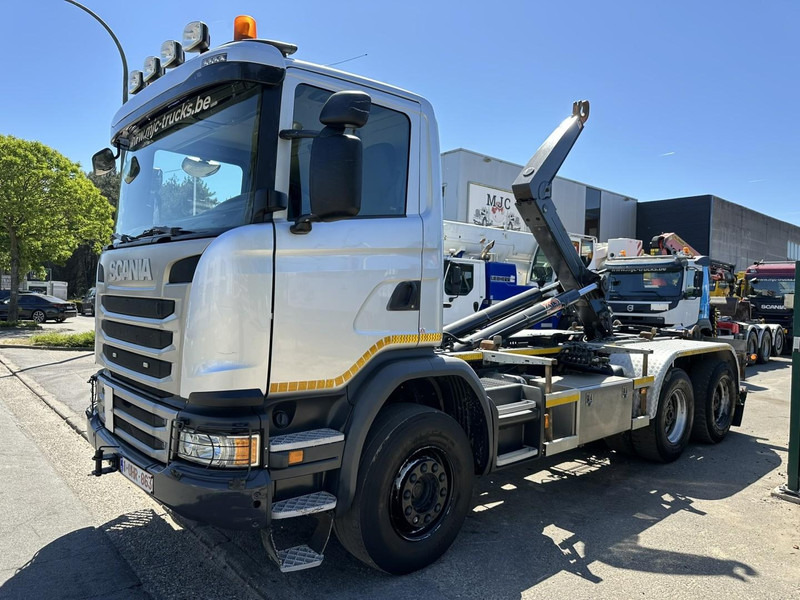 Scania G450 6x4 HAAKSYSTEEM AJK 20T - 5760mm - 3m90 WB - BLADVERING / NAAFREDUCTIE - EURO 6 - BE TRUCK - 吊钩升降车:图3 Scania G450 6x4 HAAKSYSTEEM AJK 20T - 5760mm - 3m90 WB - BLADVERING / NAAFREDUCTIE - EURO 6 - BE TRUCK - 吊钩升降车:图3