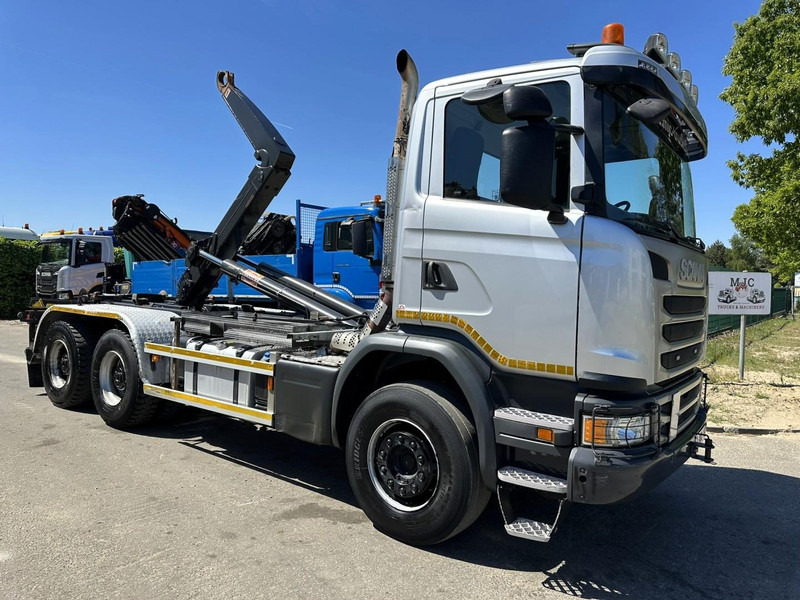 Scania G450 6x4 HAAKSYSTEEM AJK 20T - 5760mm - 3m90 WB - BLADVERING / NAAFREDUCTIE - EURO 6 - BE TRUCK - 吊钩升降车:图1 Scania G450 6x4 HAAKSYSTEEM AJK 20T - 5760mm - 3m90 WB - BLADVERING / NAAFREDUCTIE - EURO 6 - BE TRUCK - 吊钩升降车:图1