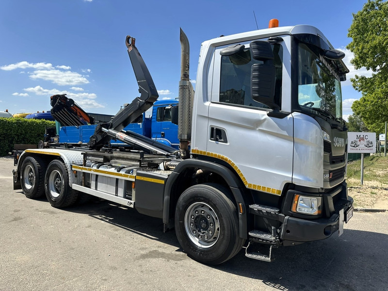 Scania G450 XT 6X4 AJK HAAKSYSTEEM 20T - 5760mm - WB 3m90 - HUB REDUCTION / STEEL SUSPENSION - EURO 6 - BE TRUCK - 吊钩升降车:图1 Scania G450 XT 6X4 AJK HAAKSYSTEEM 20T - 5760mm - WB 3m90 - HUB REDUCTION / STEEL SUSPENSION - EURO 6 - BE TRUCK - 吊钩升降车:图1