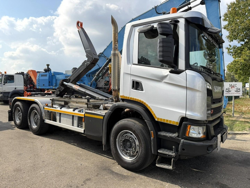 Scania G450 XT 6X4 AJK HAAKSYSTEEM 20T - 5760mm - WB 3m90 - HUB REDUCTION / STEEL SUSPENSION - EURO 6 - BE TRUCK - 吊钩升降车:图1 Scania G450 XT 6X4 AJK HAAKSYSTEEM 20T - 5760mm - WB 3m90 - HUB REDUCTION / STEEL SUSPENSION - EURO 6 - BE TRUCK - 吊钩升降车:图1