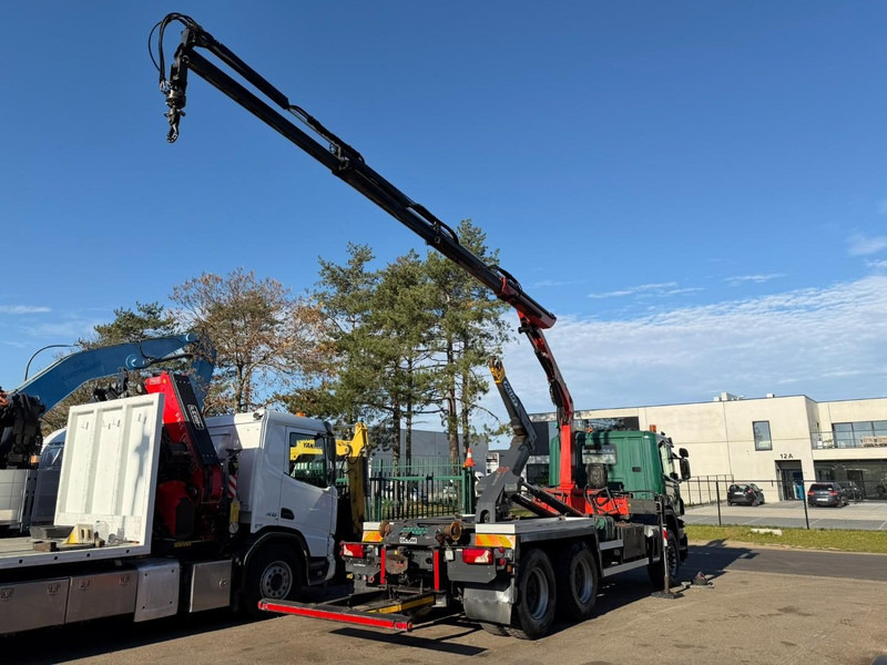 Scania P400 6x4 HOOKLIFT + CRANE PALFINGER PK9001 EH - RETARDER - 5/6F + ROTATOR + RADIO - WB 3m90 - EURO 5 - HUB REDUCTION / SPRING - BE TRUCK - 吊钩升降车, 起重车:图5 Scania P400 6x4 HOOKLIFT + CRANE PALFINGER PK9001 EH - RETARDER - 5/6F + ROTATOR + RADIO - WB 3m90 - EURO 5 - HUB REDUCTION / SPRING - BE TRUCK - 吊钩升降车, 起重车:图5