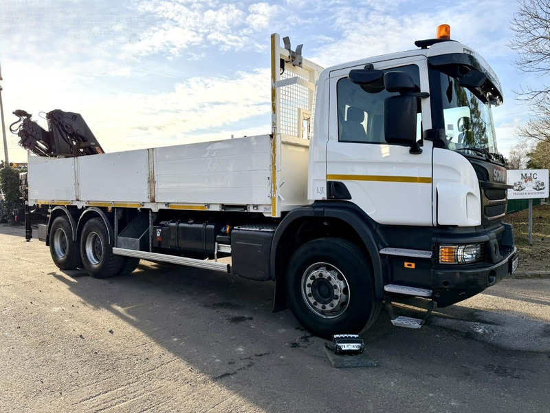 Scania P410 6x4 + CRANE HIAB X-HIDUO 188 ES-4 - RETARDER - ROTATOR - PLATFORM 6m80 - BIG AXLES HUB REDUCTION - STEEL SPRING - TUV 05/2026 - 起重车:图2 Scania P410 6x4 + CRANE HIAB X-HIDUO 188 ES-4 - RETARDER - ROTATOR - PLATFORM 6m80 - BIG AXLES HUB REDUCTION - STEEL SPRING - TUV 05/2026 - 起重车:图2