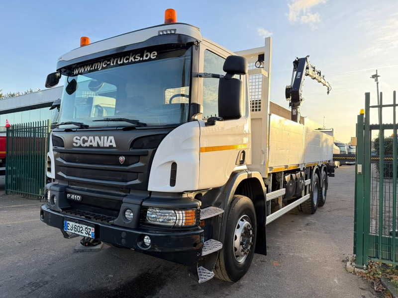 Scania P410 6x4 + CRANE HIAB X-HIDUO 188 ES-4 - RETARDER - ROTATOR - PLATFORM 6m80 - BIG AXLES HUB REDUCTION - STEEL SPRING - TUV 05/2026 - 起重车:图4 Scania P410 6x4 + CRANE HIAB X-HIDUO 188 ES-4 - RETARDER - ROTATOR - PLATFORM 6m80 - BIG AXLES HUB REDUCTION - STEEL SPRING - TUV 05/2026 - 起重车:图4
