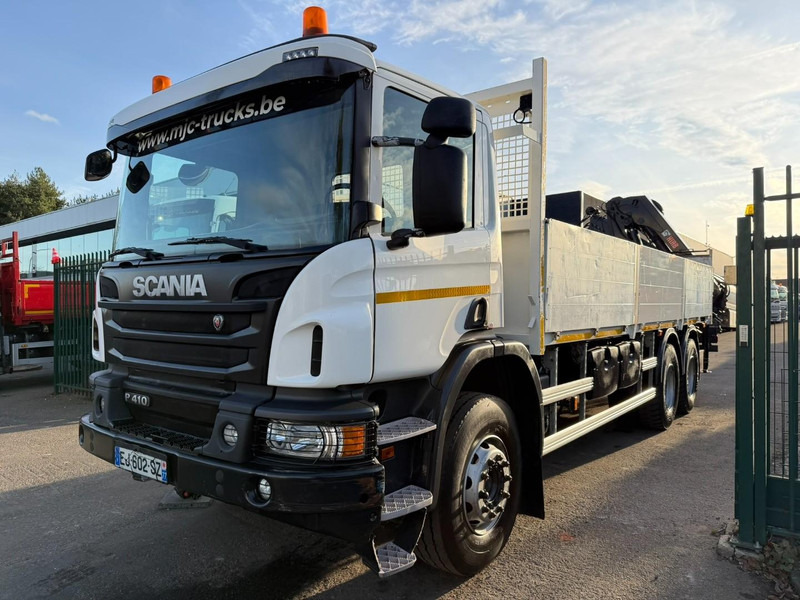 Scania P410 6x4 + CRANE HIAB X-HIDUO 188 ES-4 - RETARDER - ROTATOR - PLATFORM 6m80 - BIG AXLES HUB REDUCTION - STEEL SPRING - TUV 05/2026 - 起重车:图3 Scania P410 6x4 + CRANE HIAB X-HIDUO 188 ES-4 - RETARDER - ROTATOR - PLATFORM 6m80 - BIG AXLES HUB REDUCTION - STEEL SPRING - TUV 05/2026 - 起重车:图3
