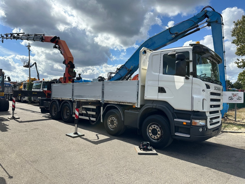 Scania R420 8x4 + CRANE PALFINGER PK44002 F (7x) + Rotator - 6m50 platform - Manual - - 栏板式/ 平板卡车, 起重车:图2 Scania R420 8x4 + CRANE PALFINGER PK44002 F (7x) + Rotator - 6m50 platform - Manual - - 栏板式/ 平板卡车, 起重车:图2