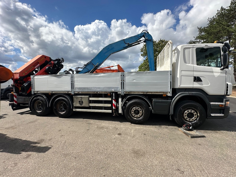Scania R420 8x4 + CRANE PALFINGER PK44002 F (7x) + Rotator - 6m50 platform - Manual - - 栏板式/ 平板卡车, 起重车:图3 Scania R420 8x4 + CRANE PALFINGER PK44002 F (7x) + Rotator - 6m50 platform - Manual - - 栏板式/ 平板卡车, 起重车:图3