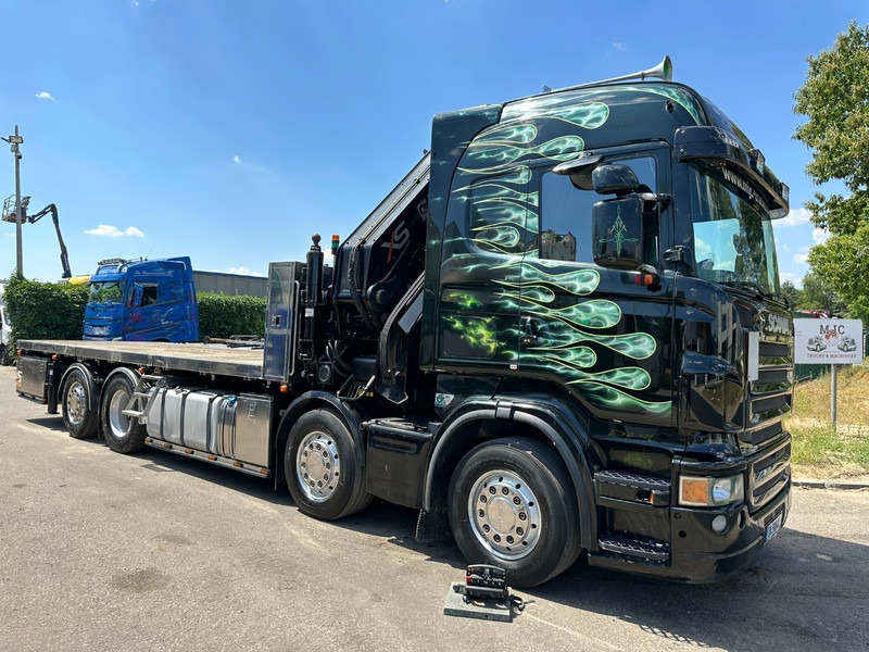 Scania R620 8x2 + CRANE HIAB 800 EP-5 HIPRO - RETARDER - LIFT/STEERING AXLE - HIGHLINE SLEEPER - LEATHER - ALCOA - 起重车:图2 Scania R620 8x2 + CRANE HIAB 800 EP-5 HIPRO - RETARDER - LIFT/STEERING AXLE - HIGHLINE SLEEPER - LEATHER - ALCOA - 起重车:图2