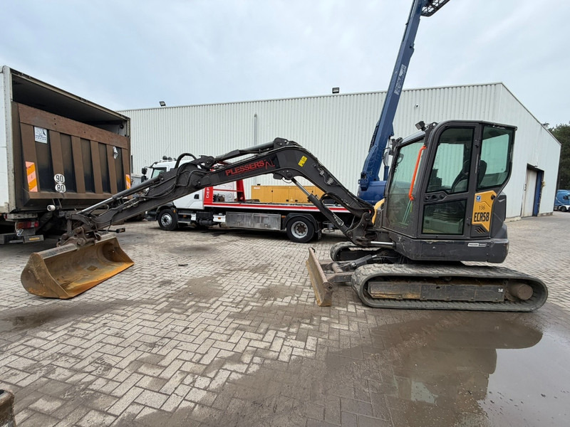 Volvo ECR 58 F FULL HYDR - 2911 H - HYDR QUICKHITCH - A/C - BLADE - CE - BE MACHINE - 小型挖掘机:图2 Volvo ECR 58 F FULL HYDR - 2911 H - HYDR QUICKHITCH - A/C - BLADE - CE - BE MACHINE - 小型挖掘机:图2