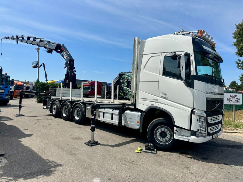 Volvo FH 420 8x4 TRIDEM KRAANWAGEN + (26m!) HIAB 408 E-8 + 2 ME HIPRO + WINCH - 63.000km ONLY - CREWCAB 4 SEATER - PLATFORM 7m - TOP CONDITION - 栏板式/ 平板卡车, 起重车:图2 Volvo FH 420 8x4 TRIDEM KRAANWAGEN + (26m!) HIAB 408 E-8 + 2 ME HIPRO + WINCH - 63.000km ONLY - CREWCAB 4 SEATER - PLATFORM 7m - TOP CONDITION - 栏板式/ 平板卡车, 起重车:图2