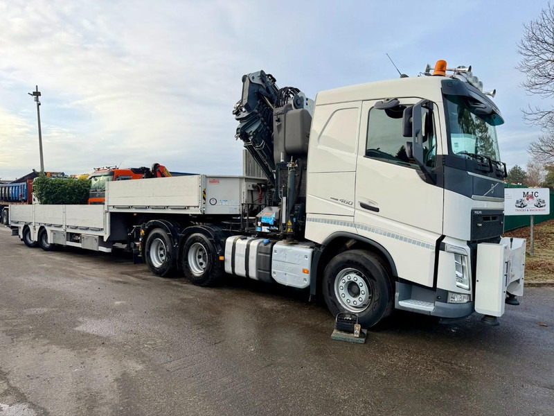 Volvo FH 460 6X4 + CRANE COPMA 530.7 + FlY-JIB 3 + A&C NOYENS LOWLOADER - 2x HYDR STEERING AXLES - 起重车:图2 Volvo FH 460 6X4 + CRANE COPMA 530.7 + FlY-JIB 3 + A&C NOYENS LOWLOADER - 2x HYDR STEERING AXLES - 起重车:图2