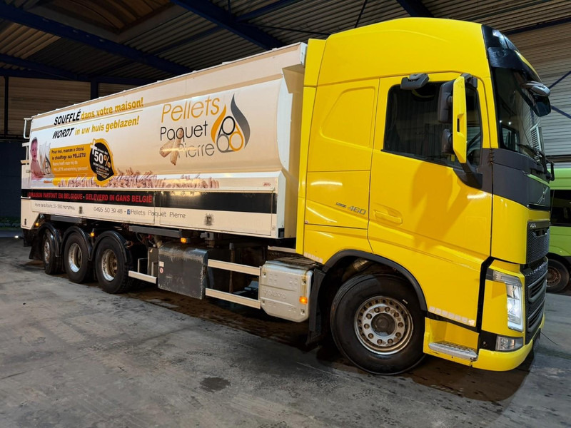 Volvo FH 460 8x4 TRIDEM CURTAINSIDE BOX 8m50 / BDF / SILO COMPRESSOR - *FULL AIR* - EURO 6 - LIFT + STEERING AXLE - BE TRUCK - 侧帘卡车:图4 Volvo FH 460 8x4 TRIDEM CURTAINSIDE BOX 8m50 / BDF / SILO COMPRESSOR - *FULL AIR* - EURO 6 - LIFT + STEERING AXLE - BE TRUCK - 侧帘卡车:图4