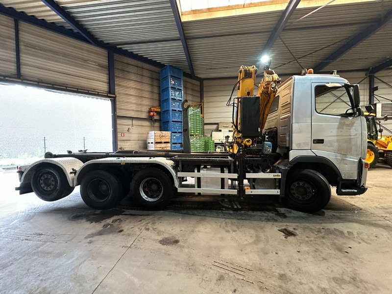 Volvo FH12-420 8x4 HOOKLIFT AJK + CRANE EFFER 250 - 3S - RADIO - TRIDEM LIFT + STEERING AXLE - I SHIFT - BE TRUCK - 吊钩升降车, 起重车:图4 Volvo FH12-420 8x4 HOOKLIFT AJK + CRANE EFFER 250 - 3S - RADIO - TRIDEM LIFT + STEERING AXLE - I SHIFT - BE TRUCK - 吊钩升降车, 起重车:图4