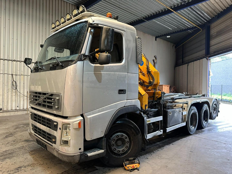 Volvo FH12-420 8x4 HOOKLIFT AJK + CRANE EFFER 250 - 3S - RADIO - TRIDEM LIFT + STEERING AXLE - I SHIFT - BE TRUCK - 吊钩升降车, 起重车:图1 Volvo FH12-420 8x4 HOOKLIFT AJK + CRANE EFFER 250 - 3S - RADIO - TRIDEM LIFT + STEERING AXLE - I SHIFT - BE TRUCK - 吊钩升降车, 起重车:图1