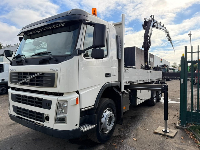 Volvo FM 300 6x4 + (25.8m!) PRITSCHE + KRAN HIAB 245 E-5 + JIB 65 X-3 + 2 ME - *228.000km* - MANUAL - A/C - EURO 3 - BELGIAN TRUCK - 栏板式/ 平板卡车, 起重车:图3 Volvo FM 300 6x4 + (25.8m!) PRITSCHE + KRAN HIAB 245 E-5 + JIB 65 X-3 + 2 ME - *228.000km* - MANUAL - A/C - EURO 3 - BELGIAN TRUCK - 栏板式/ 平板卡车, 起重车:图3