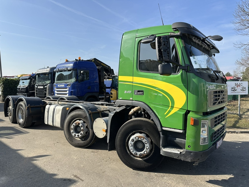 Volvo FM 340 8x2 CHASSIS (7m35) - LIFT+STEERING AXLE - MANUAL GEARBOX - EURO 3 - TÜV 05/2025 - BE TRUCK - 驾驶室底盘卡车:图1 Volvo FM 340 8x2 CHASSIS (7m35) - LIFT+STEERING AXLE - MANUAL GEARBOX - EURO 3 - TÜV 05/2025 - BE TRUCK - 驾驶室底盘卡车:图1
