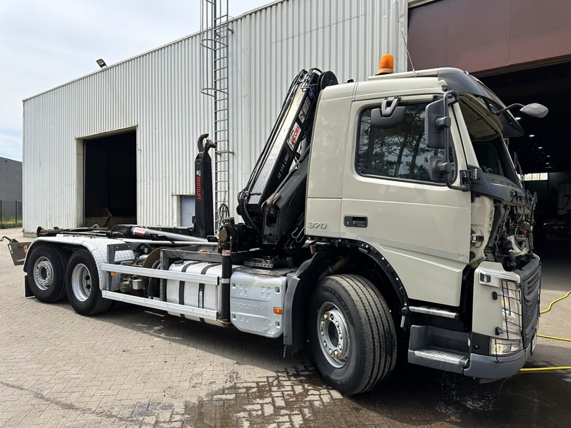 Volvo FM 370 6x2 HOOKLIFT 21T + CRANE HIAB 144 E-4 HIDUO - ENGINE / GEARBOX OK - CHASSIS OK - RUNNING + DRIVING - BE TRUCK - 吊钩升降车, 起重车:图1 Volvo FM 370 6x2 HOOKLIFT 21T + CRANE HIAB 144 E-4 HIDUO - ENGINE / GEARBOX OK - CHASSIS OK - RUNNING + DRIVING - BE TRUCK - 吊钩升降车, 起重车:图1