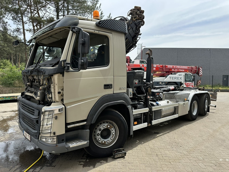 Volvo FM 370 6x2 HOOKLIFT 21T + CRANE HIAB 144 E-4 HIDUO - ENGINE / GEARBOX OK - CHASSIS OK - RUNNING + DRIVING - BE TRUCK - 吊钩升降车, 起重车:图4 Volvo FM 370 6x2 HOOKLIFT 21T + CRANE HIAB 144 E-4 HIDUO - ENGINE / GEARBOX OK - CHASSIS OK - RUNNING + DRIVING - BE TRUCK - 吊钩升降车, 起重车:图4