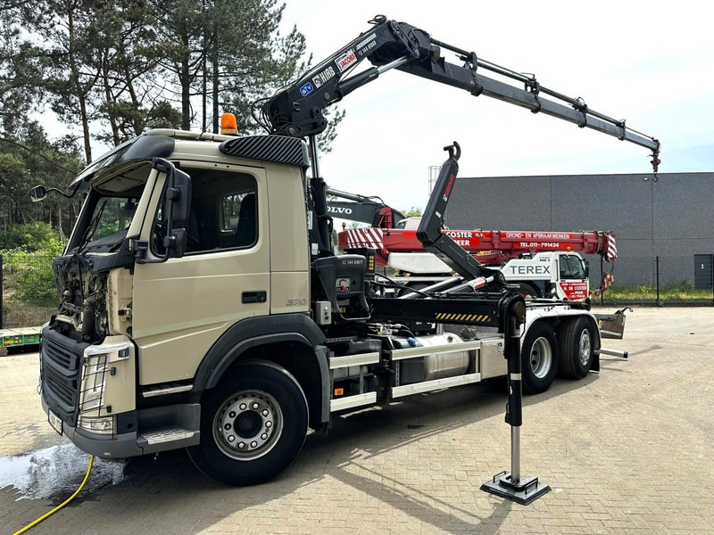 Volvo FM 370 6x2 HOOKLIFT 21T + CRANE HIAB 144 E-4 HIDUO - ENGINE / GEARBOX OK - CHASSIS OK - RUNNING + DRIVING - BE TRUCK - 吊钩升降车, 起重车:图2 Volvo FM 370 6x2 HOOKLIFT 21T + CRANE HIAB 144 E-4 HIDUO - ENGINE / GEARBOX OK - CHASSIS OK - RUNNING + DRIVING - BE TRUCK - 吊钩升降车, 起重车:图2