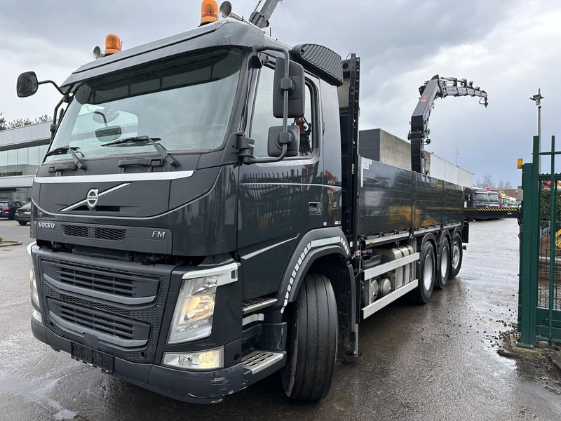 Volvo FM 460 8x4 TRIDEM + CRANE HIAB 192 E-5 X HIPRO - DYNAMIC STEERING - 364.000km - TOP CONDITION - 栏板式/ 平板卡车, 起重车:图3 Volvo FM 460 8x4 TRIDEM + CRANE HIAB 192 E-5 X HIPRO - DYNAMIC STEERING - 364.000km - TOP CONDITION - 栏板式/ 平板卡车, 起重车:图3