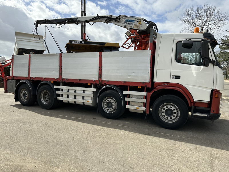 Volvo FM 480 8X2 - EURO 5 - STEERING AXLE / LENK ACHSE + KENNIS 14.000R - I SHIFT - 栏板式/ 平板卡车:图3 Volvo FM 480 8X2 - EURO 5 - STEERING AXLE / LENK ACHSE + KENNIS 14.000R - I SHIFT - 栏板式/ 平板卡车:图3