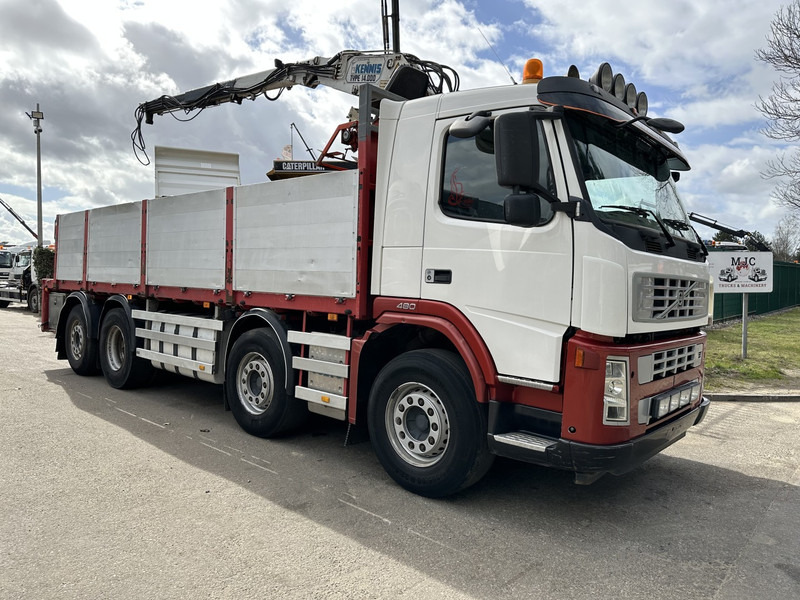 Volvo FM 480 8X2 - EURO 5 - STEERING AXLE / LENK ACHSE + KENNIS 14.000R - I SHIFT - 栏板式/ 平板卡车:图1 Volvo FM 480 8X2 - EURO 5 - STEERING AXLE / LENK ACHSE + KENNIS 14.000R - I SHIFT - 栏板式/ 平板卡车:图1