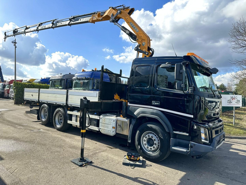 Volvo FMX 370 6x2 PRITSCHE 6M35 + KRAN EFFER 215/6S -*127.000km* - LIFT AXLE - DOUBLE WHEELS - I SHIFT - EURO 6 - BE PAPERS - 栏板式/ 平板卡车, 起重车:图2 Volvo FMX 370 6x2 PRITSCHE 6M35 + KRAN EFFER 215/6S -*127.000km* - LIFT AXLE - DOUBLE WHEELS - I SHIFT - EURO 6 - BE PAPERS - 栏板式/ 平板卡车, 起重车:图2