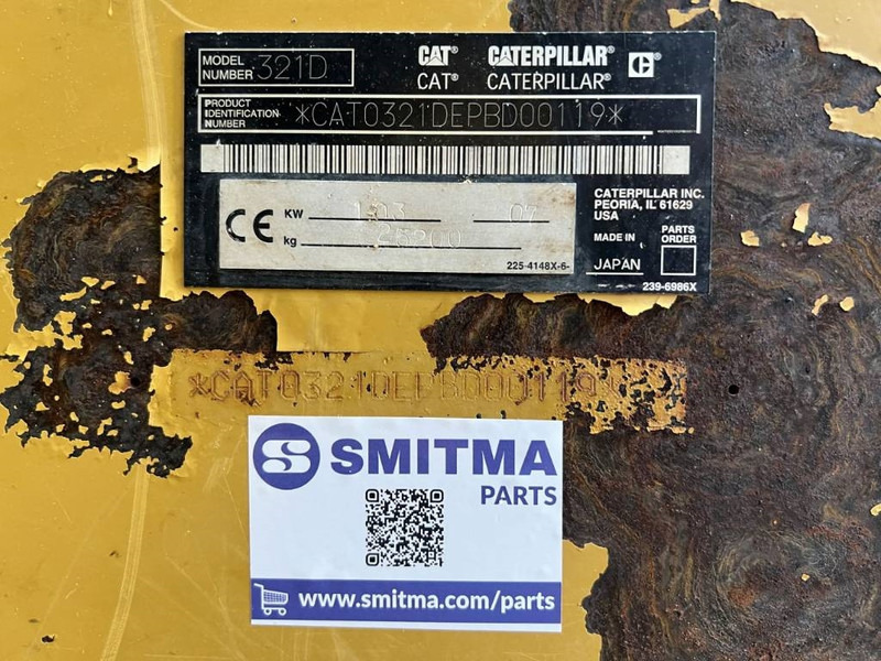 Cat 321D LCR - 履带式挖掘机:图3 Cat 321D LCR - 履带式挖掘机:图3