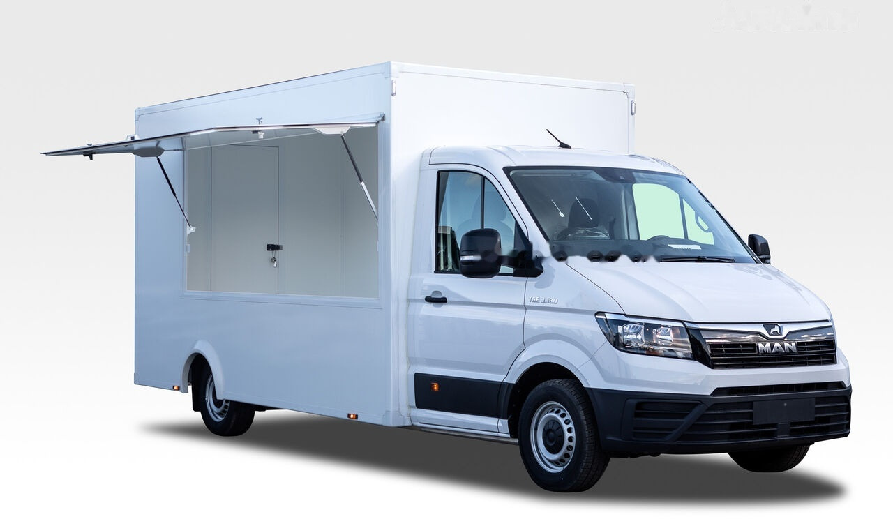 Bannert FOOD TRUCK Imbiss Handlowy Empty MAN In Stock - 自动售货卡车:图1 Bannert FOOD TRUCK Imbiss Handlowy Empty MAN In Stock - 自动售货卡车:图1