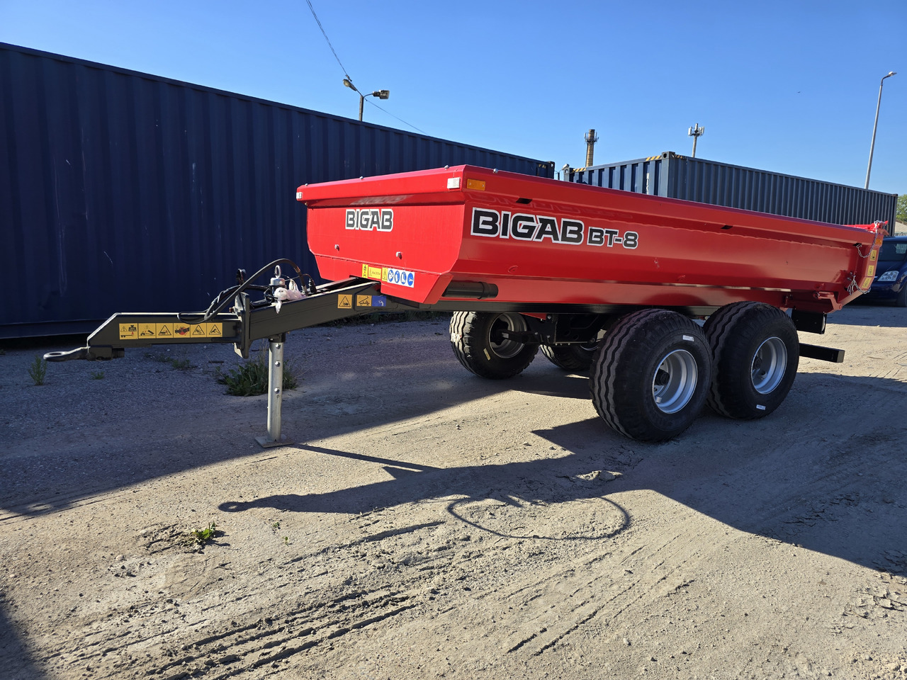 BIGAB BT-8 HARDOX - 农场自卸拖车/ 自卸车:图3 BIGAB BT-8 HARDOX - 农场自卸拖车/ 自卸车:图3