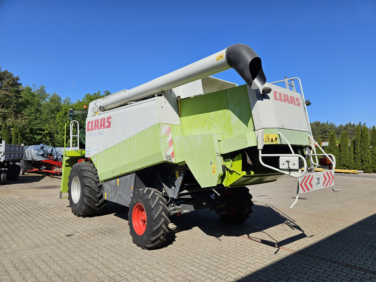 Claas Lexion 480 - 联合收割机:图4 Claas Lexion 480 - 联合收割机:图4