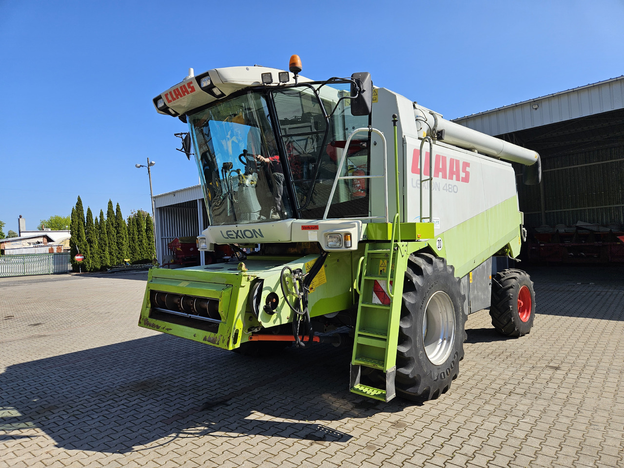 Claas Lexion 480 - 联合收割机:图2 Claas Lexion 480 - 联合收割机:图2