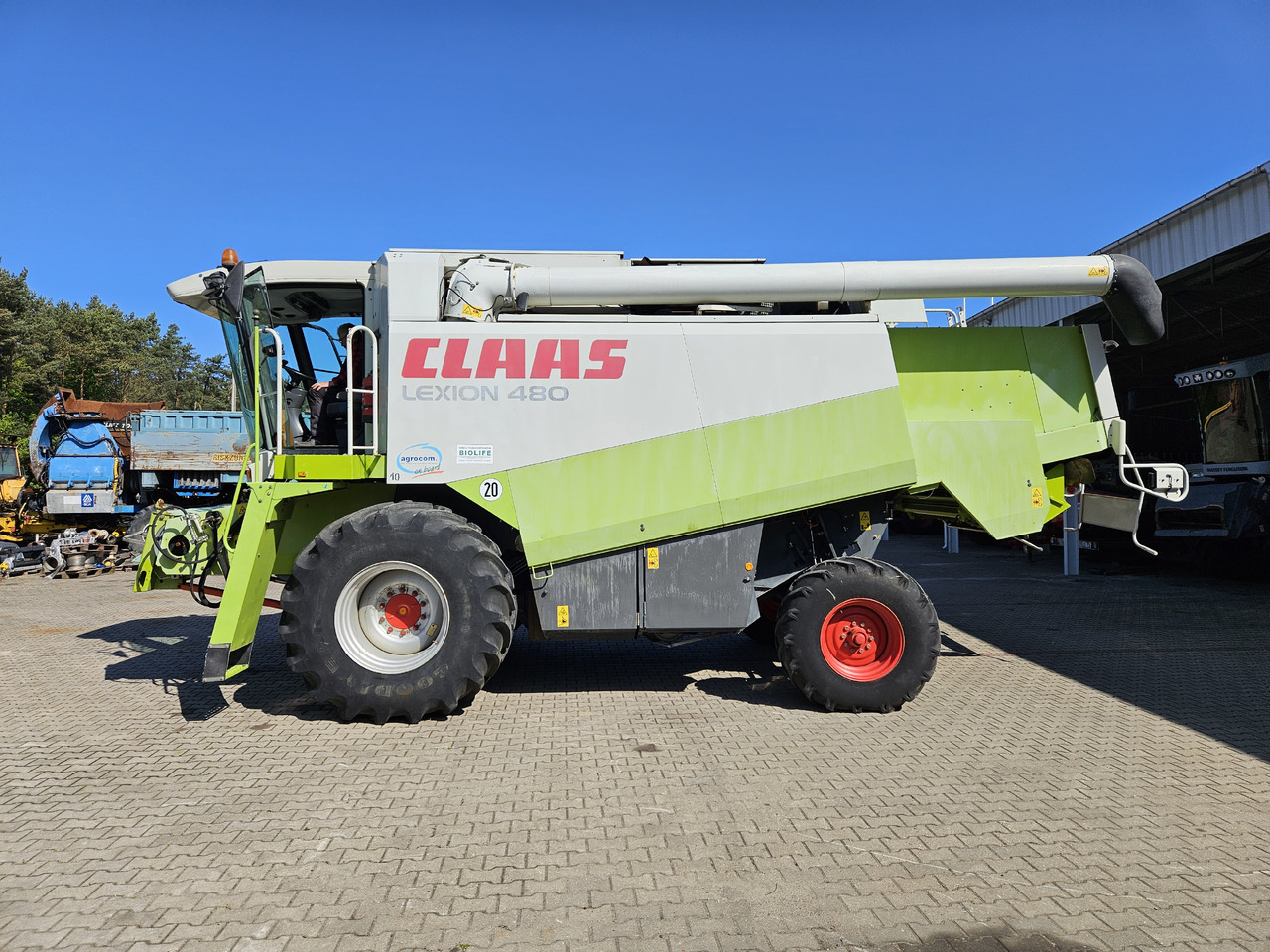 Claas Lexion 480 - 联合收割机:图3 Claas Lexion 480 - 联合收割机:图3