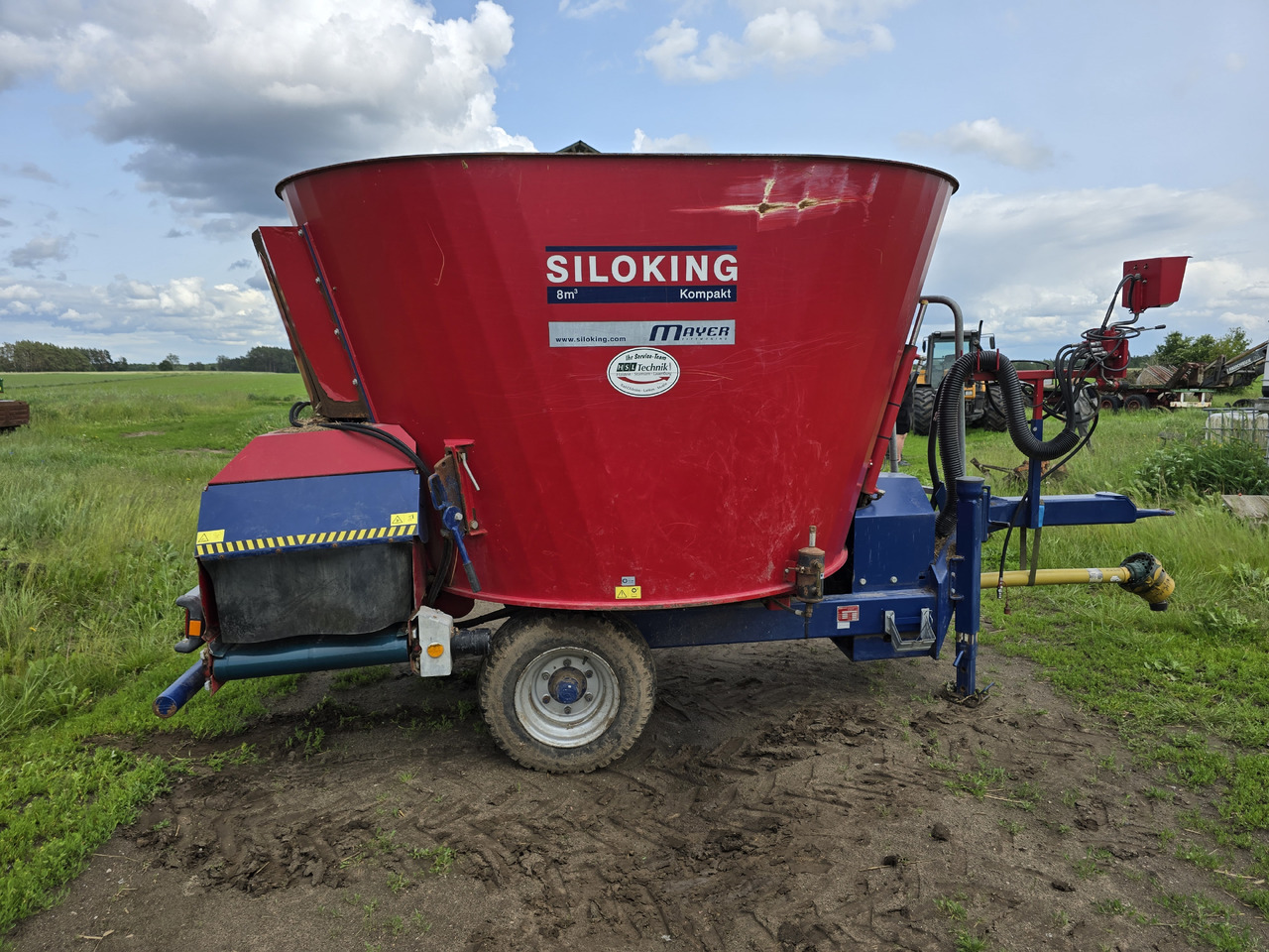 MAYER Siloking 8 m3 Kompakt (MK8 ) - 饲料搅拌车:图2 MAYER Siloking 8 m3 Kompakt (MK8 ) - 饲料搅拌车:图2