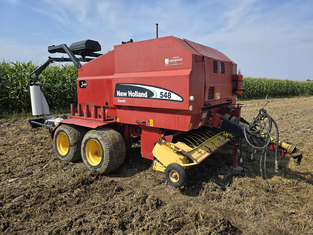 NEW HOLLAND 548 Combi - 圆形打包机:图2 NEW HOLLAND 548 Combi - 圆形打包机:图2