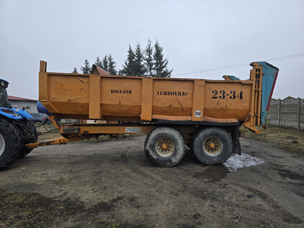 ROLLAND TURBOVRAC  23-34 - 农场自卸拖车/ 自卸车:图4 ROLLAND TURBOVRAC  23-34 - 农场自卸拖车/ 自卸车:图4