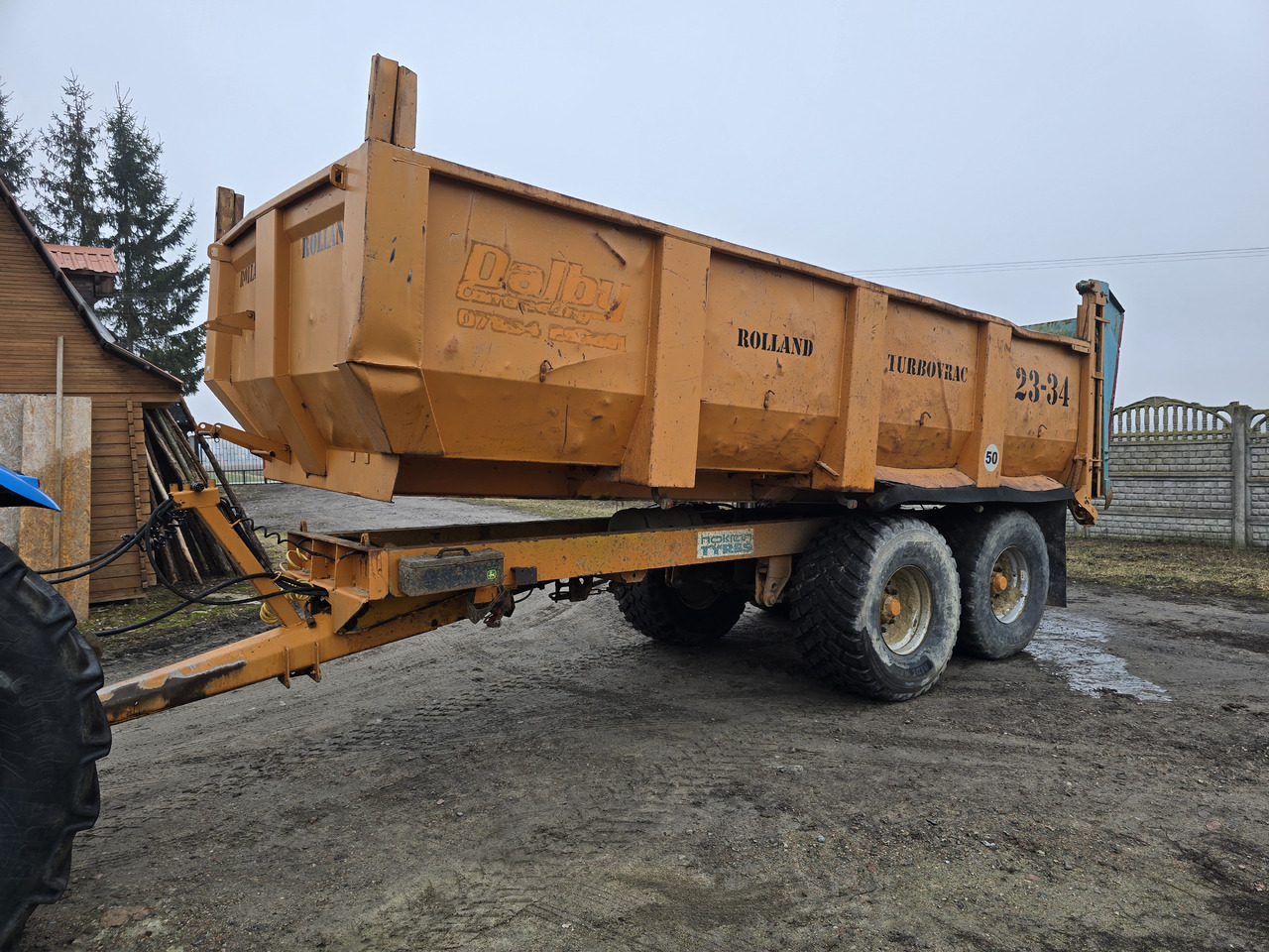 ROLLAND TURBOVRAC  23-34 - 农场自卸拖车/ 自卸车:图2 ROLLAND TURBOVRAC  23-34 - 农场自卸拖车/ 自卸车:图2