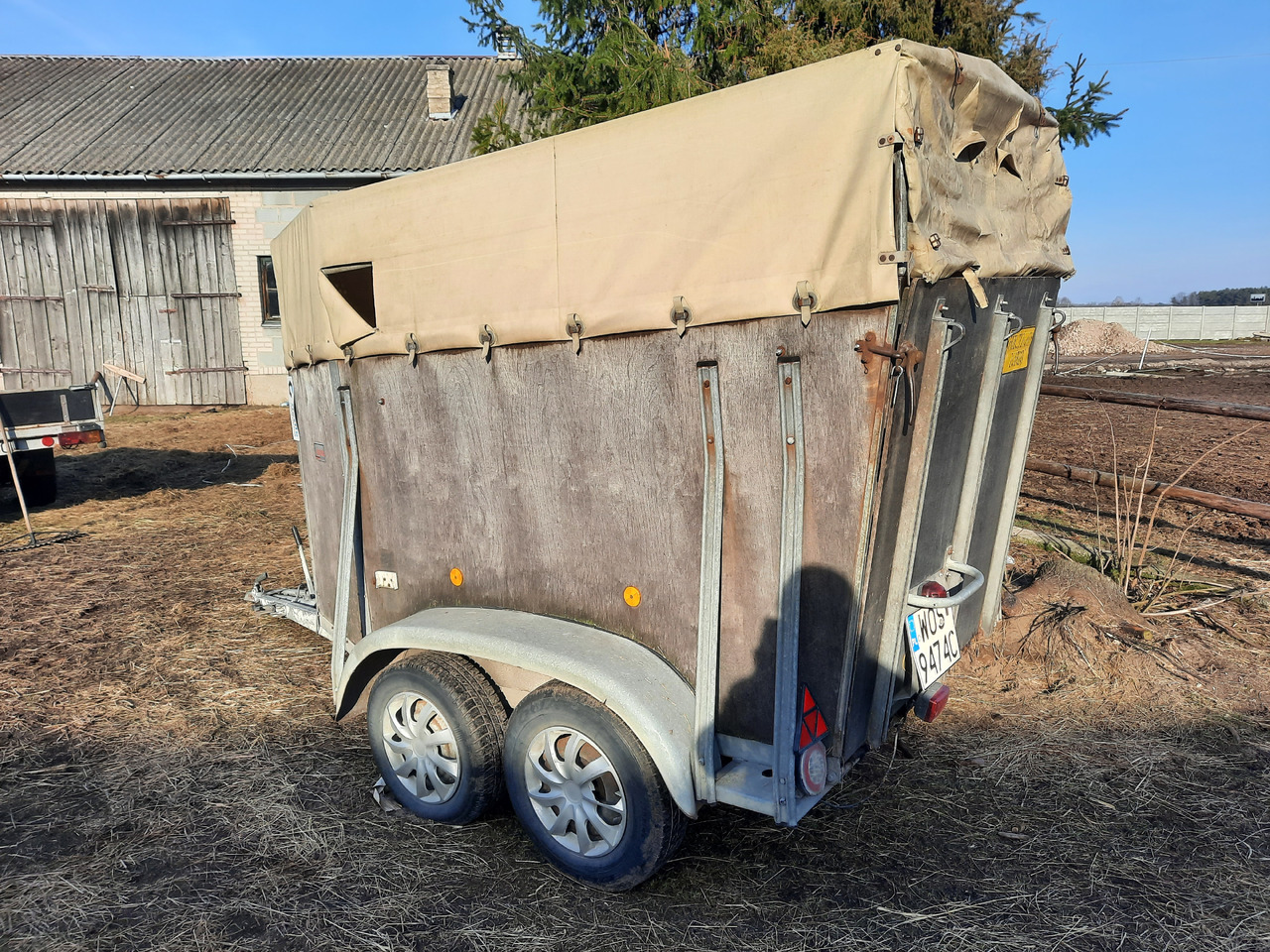 WESTERIA VT 135 - 牲畜运输拖车:图3 WESTERIA VT 135 - 牲畜运输拖车:图3