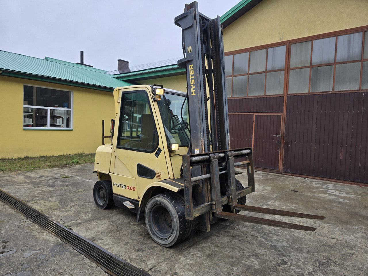 Hyster H4.00XM-5 - 柴油叉车:图5 Hyster H4.00XM-5 - 柴油叉车:图5
